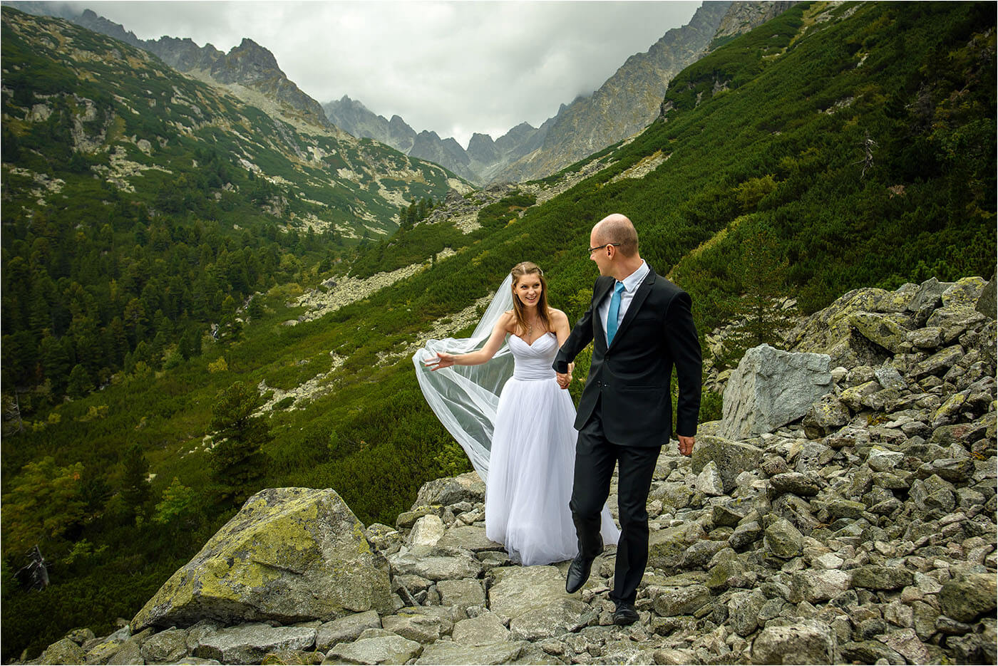 Destination Wedding Photoshoot in Slovakia (Poprad)